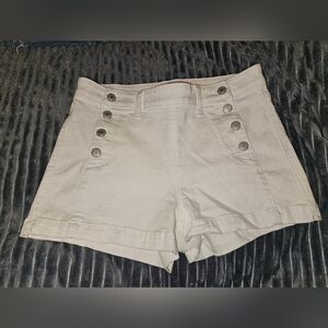 American Eagle Outfitters High Waist White Shorts